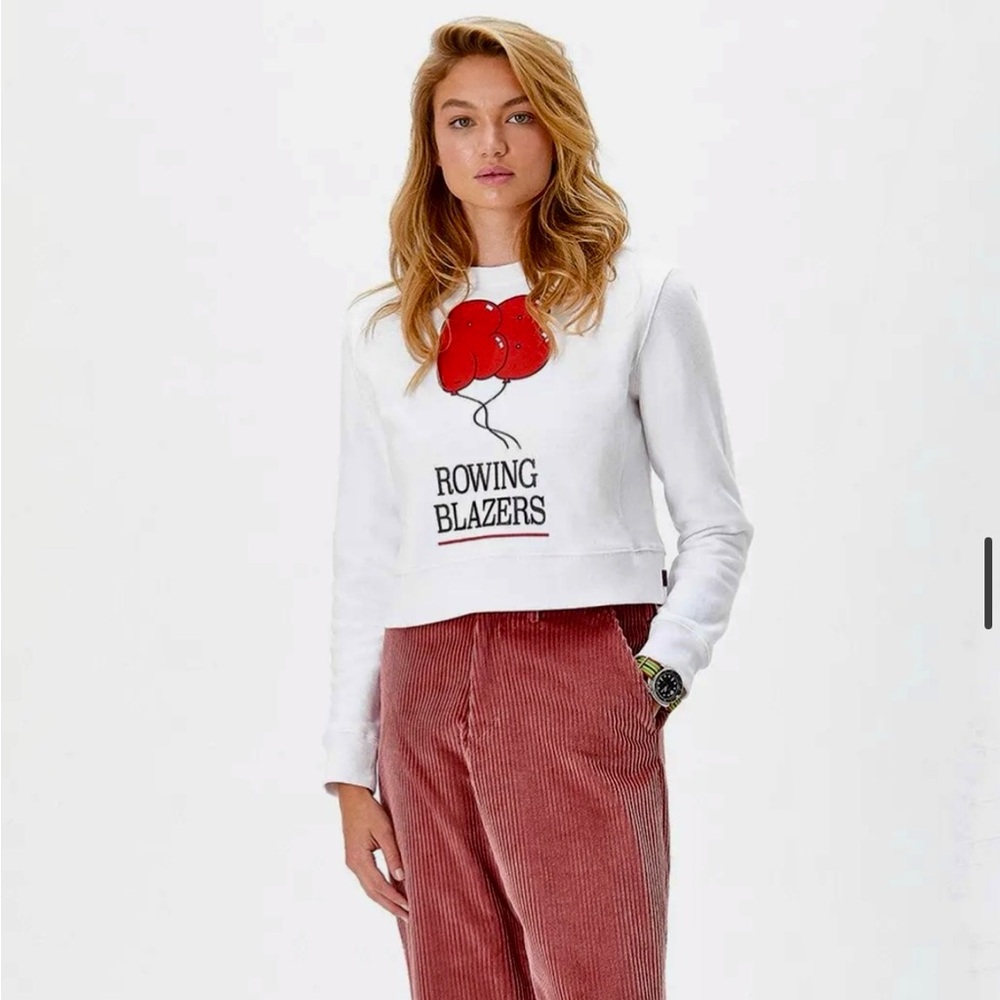 Rowing Blazers Red and White Balloon Sweatshirt